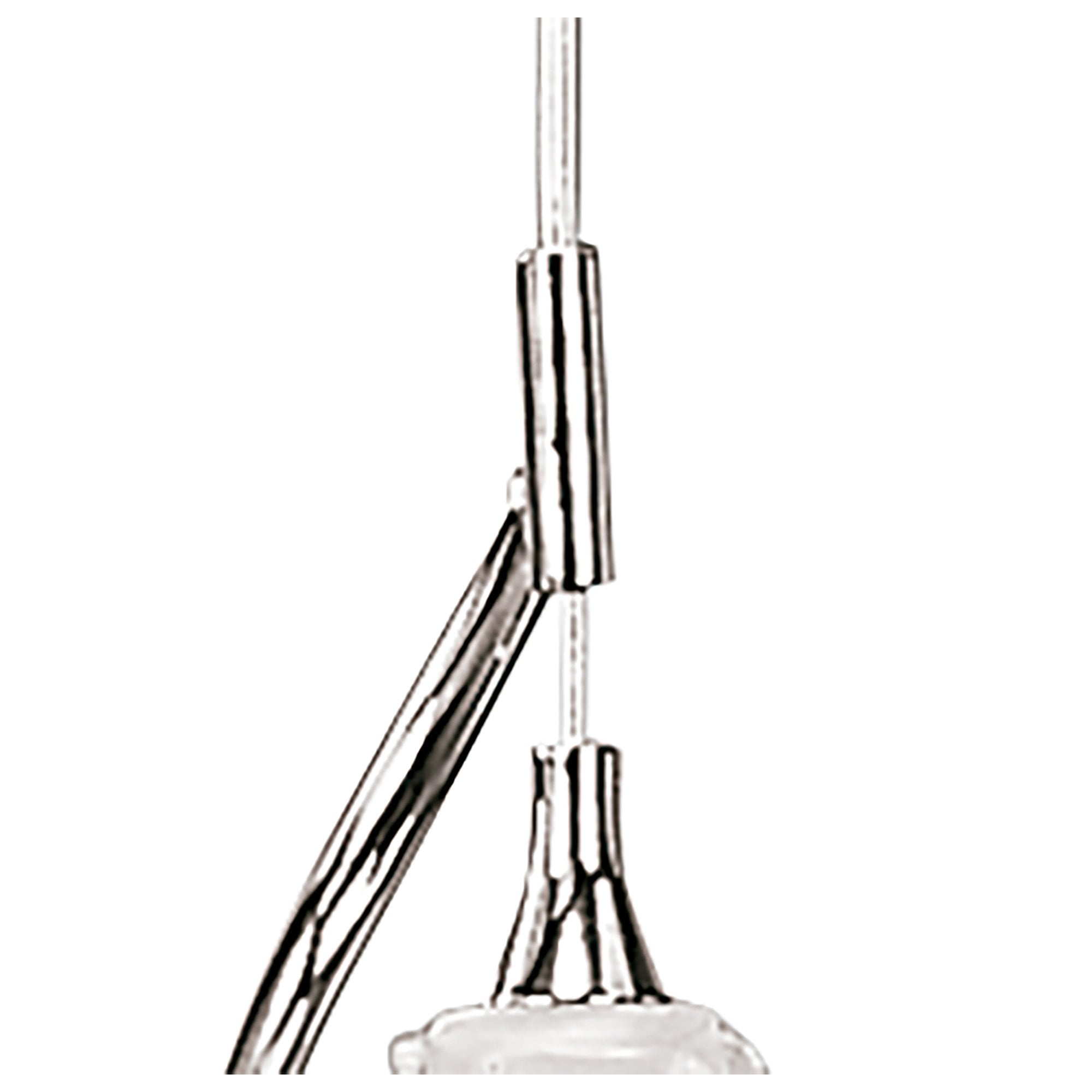 M0084 Dali Pendant 1 Light G9 Polished Chrome