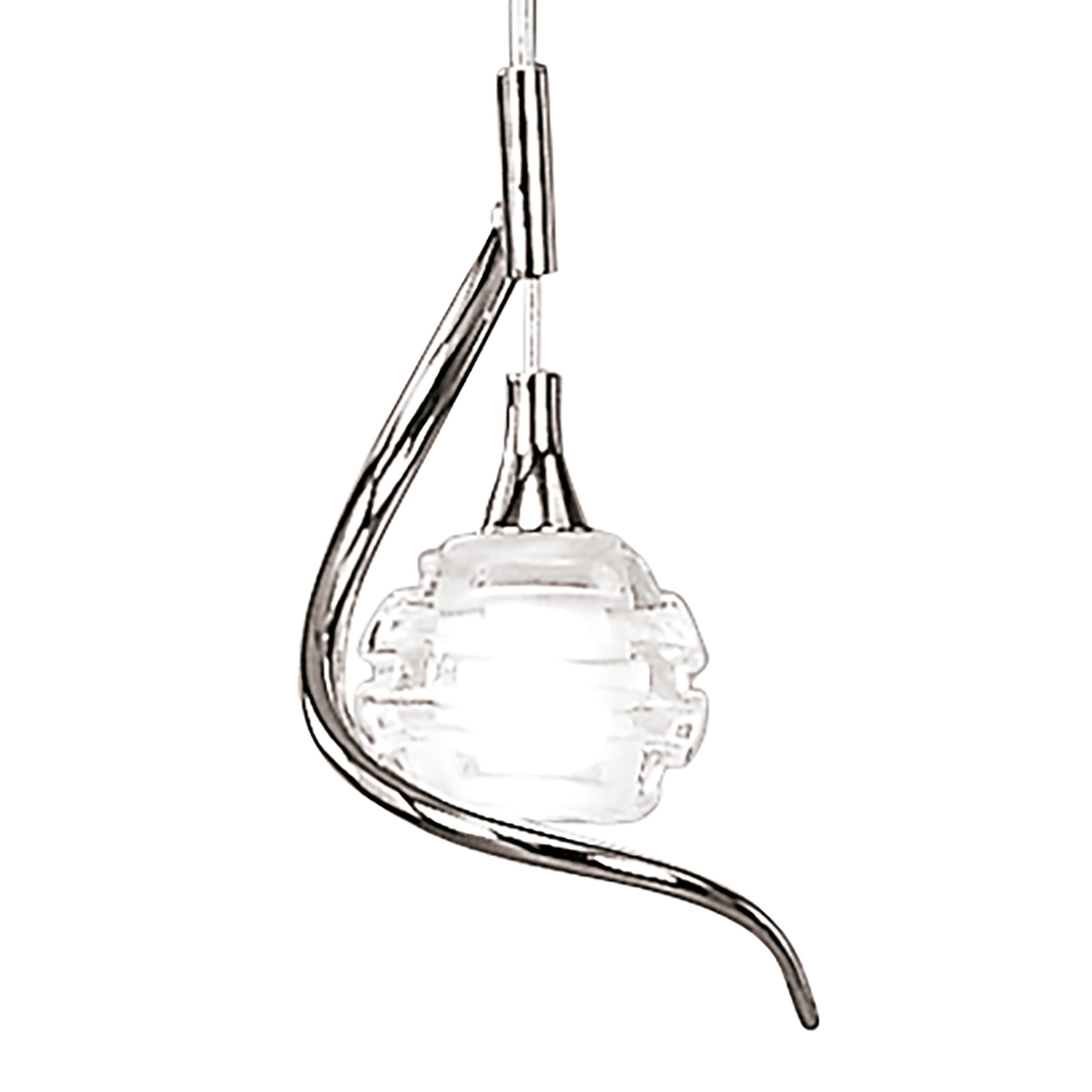 M0084 Dali Pendant 1 Light G9 Polished Chrome