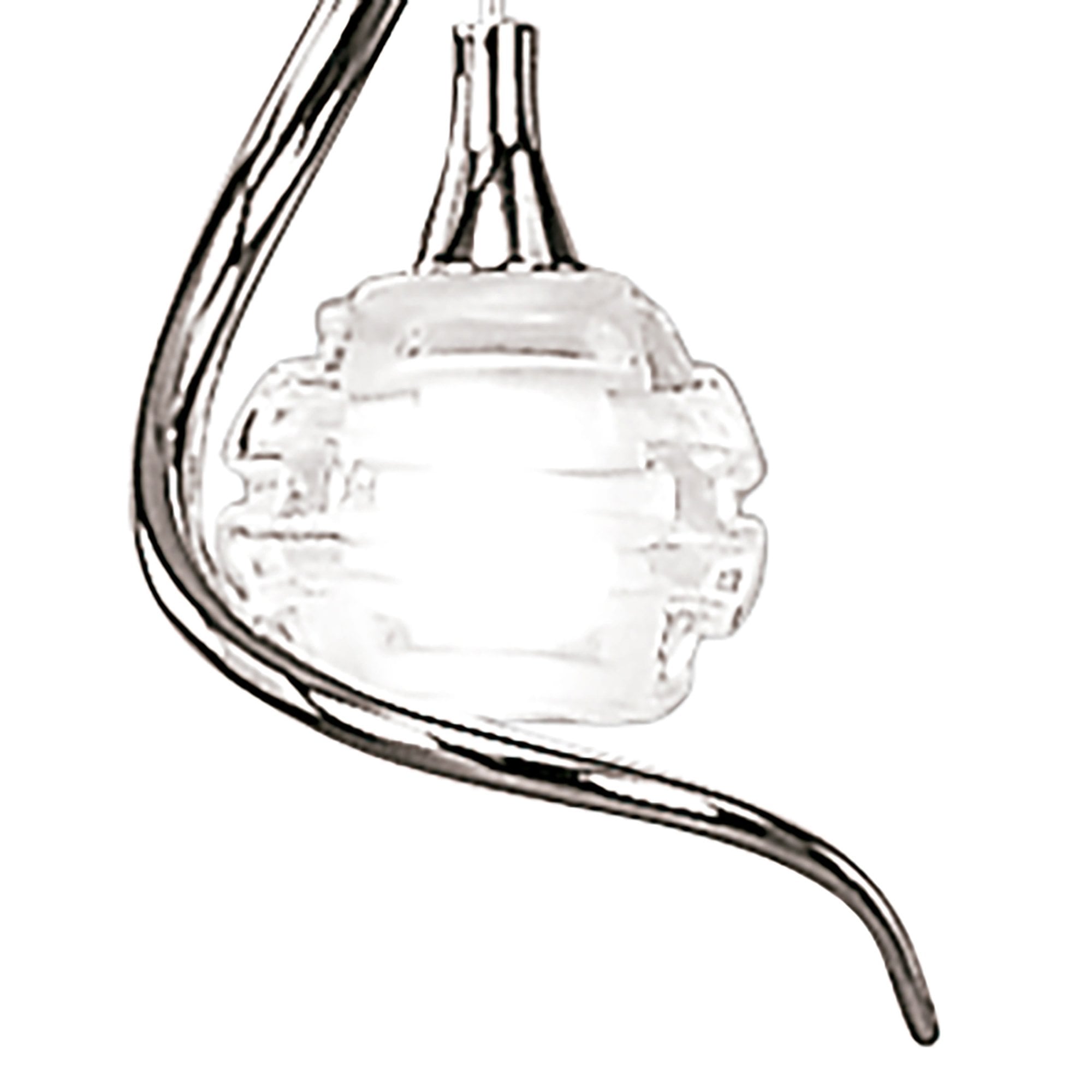 M0084 Dali Pendant 1 Light G9 Polished Chrome