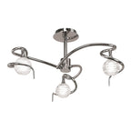 M0088 Dali Semi Flush 3 Light G9 Polished Chrome