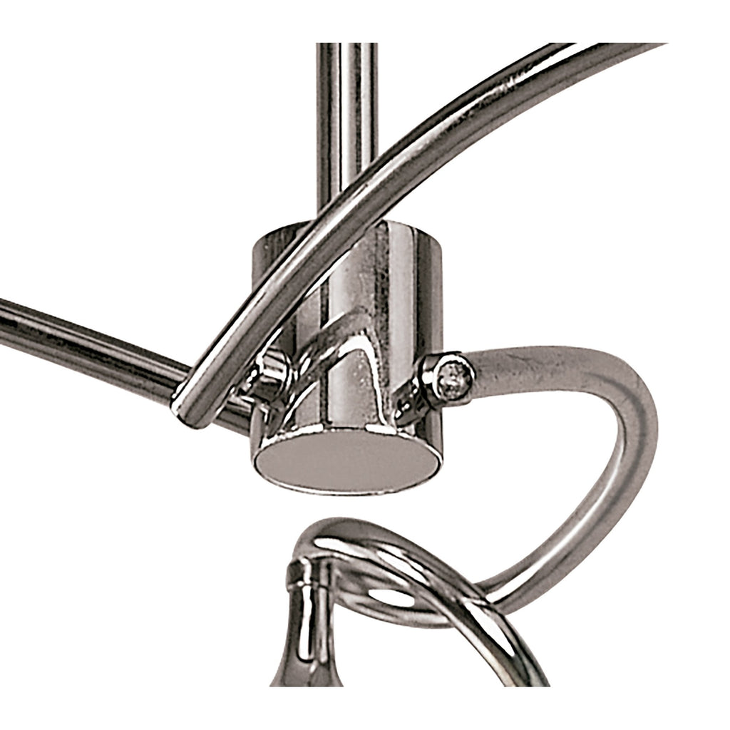 M0088 Dali Semi Flush 3 Light G9 Polished Chrome