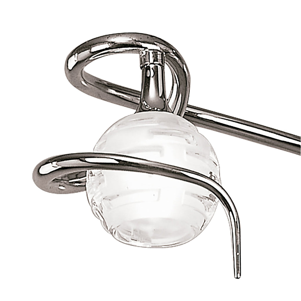 M0088 Dali Semi Flush 3 Light G9 Polished Chrome