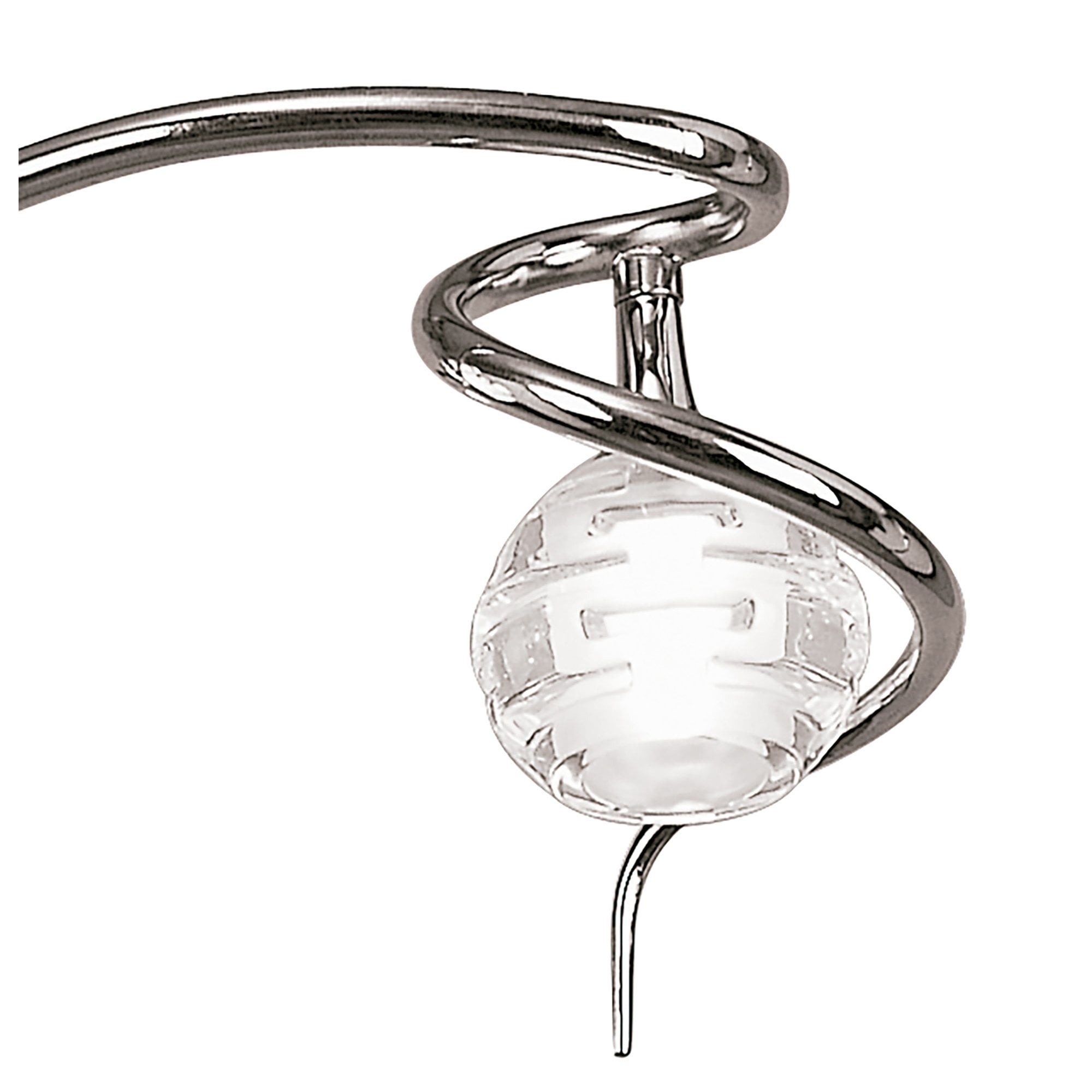 M0088 Dali Semi Flush 3 Light G9 Polished Chrome