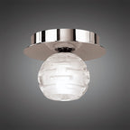 M0096 Dali Ceiling 1 Light G9 Polished Chrome