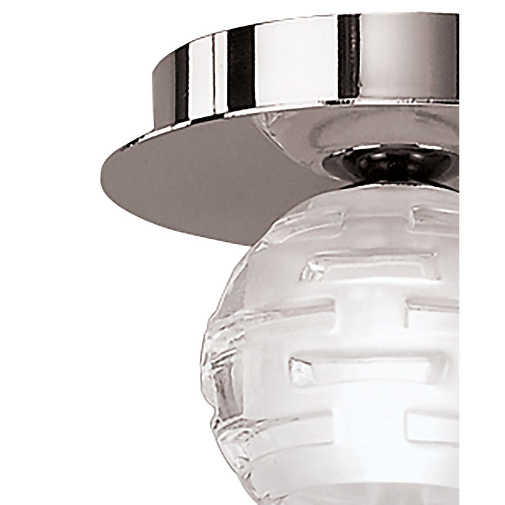 M0096 Dali Ceiling 1 Light G9 Polished Chrome