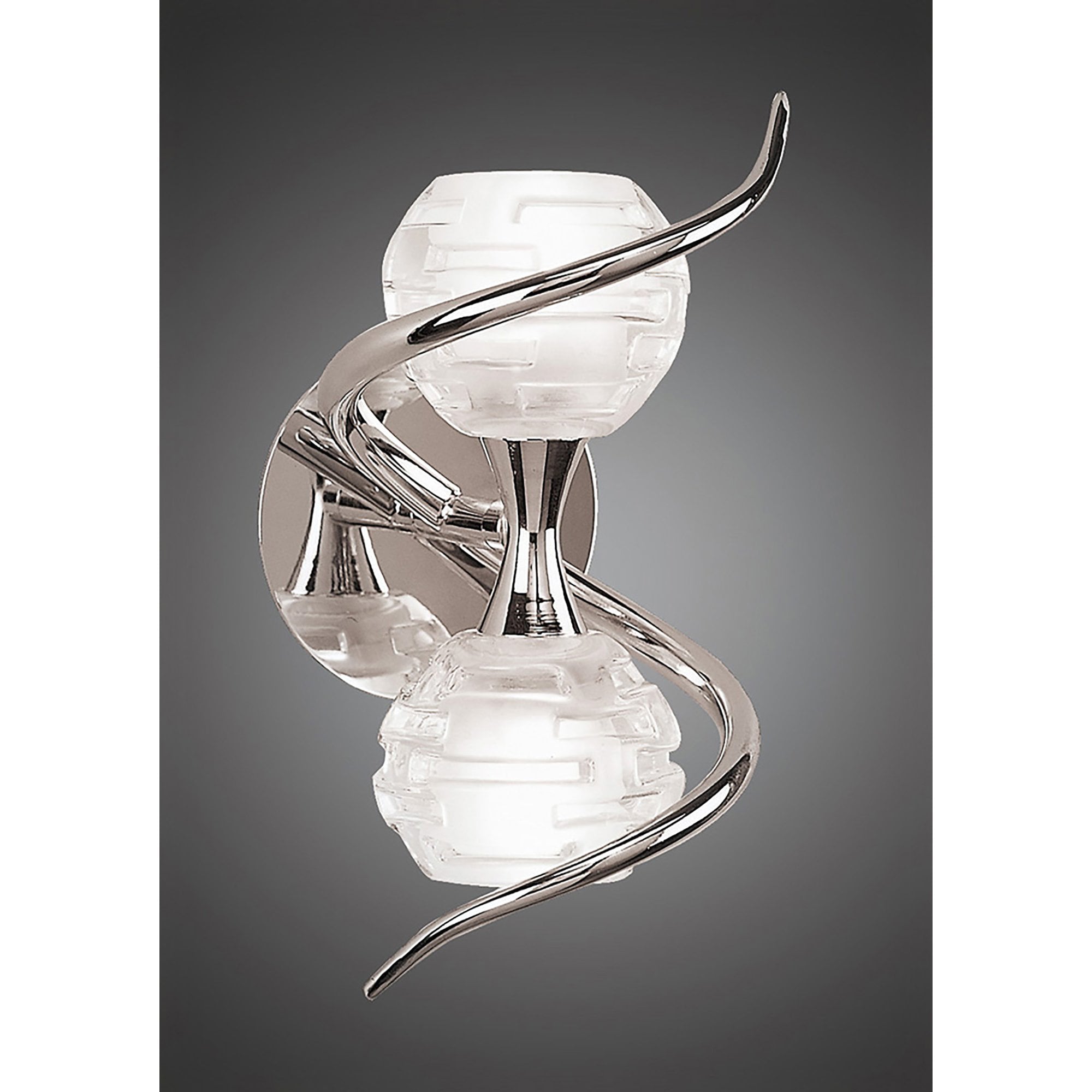 M0097/S Dali Wall Lamp Switched 2 Light G9 Polished Chrome