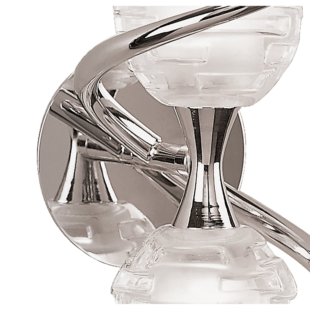 M0097/S Dali Wall Lamp Switched 2 Light G9 Polished Chrome