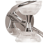M0097/S Dali Wall Lamp Switched 2 Light G9 Polished Chrome