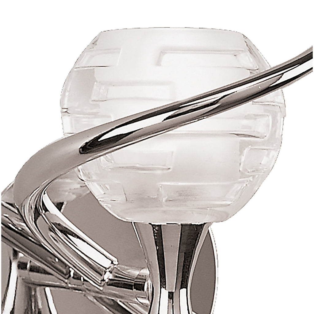 M0097/S Dali Wall Lamp Switched 2 Light G9 Polished Chrome