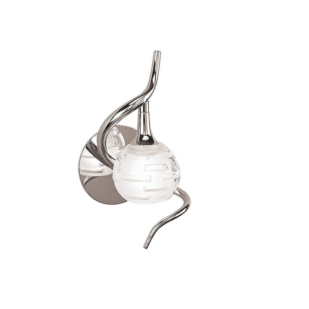 M0098/S Dali Wall Lamp Switched 1 Light G9 Polished Chrome