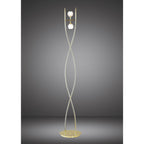 M0101PB Dali Floor Lamp 2 Light G9 Polished Brass