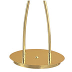M0101PB Dali Floor Lamp 2 Light G9 Polished Brass