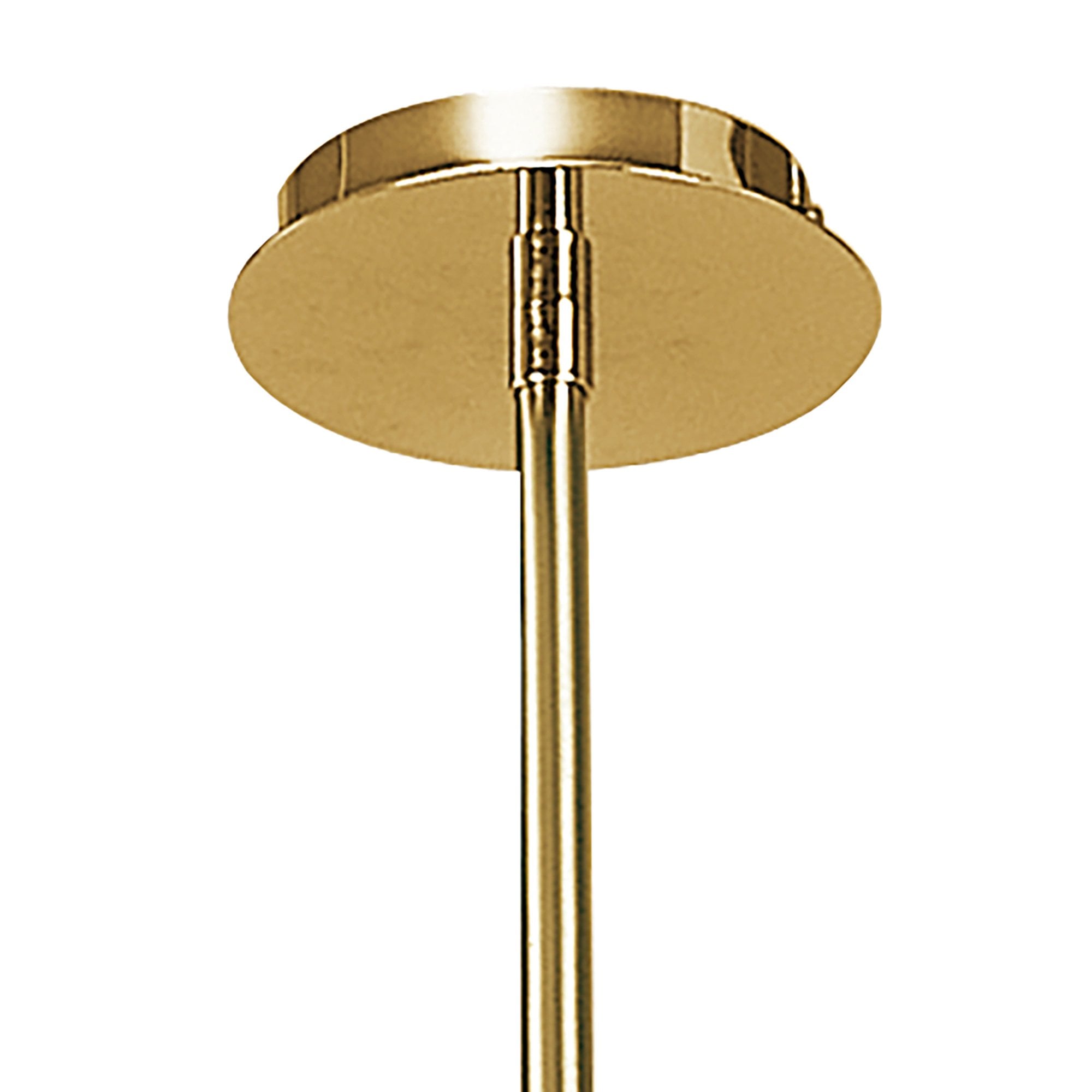 M0079PB Dali Telescopic Pendant Convertible To Semi Flush 6 Light G9 Polished Brass