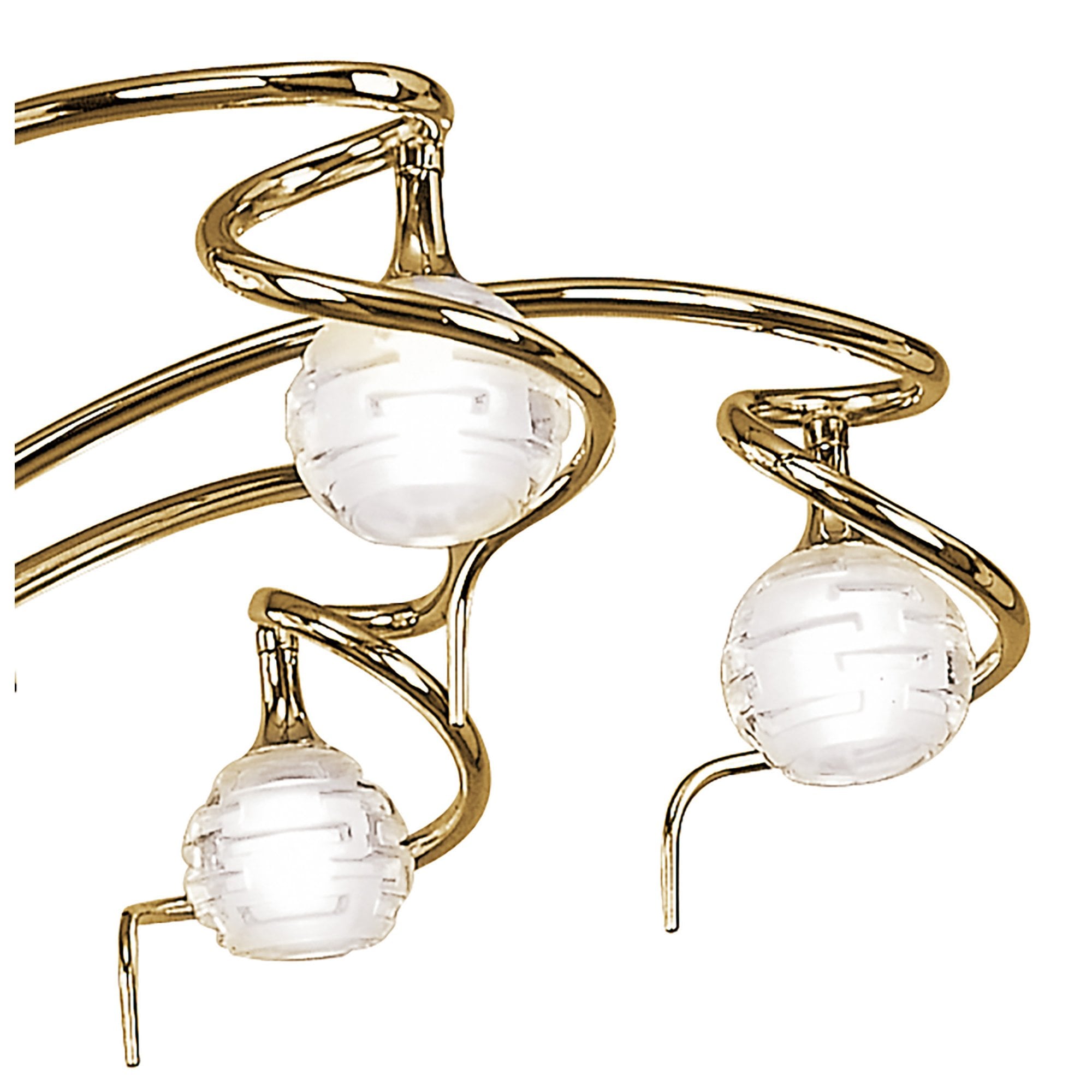 M0079PB Dali Telescopic Pendant Convertible To Semi Flush 6 Light G9 Polished Brass