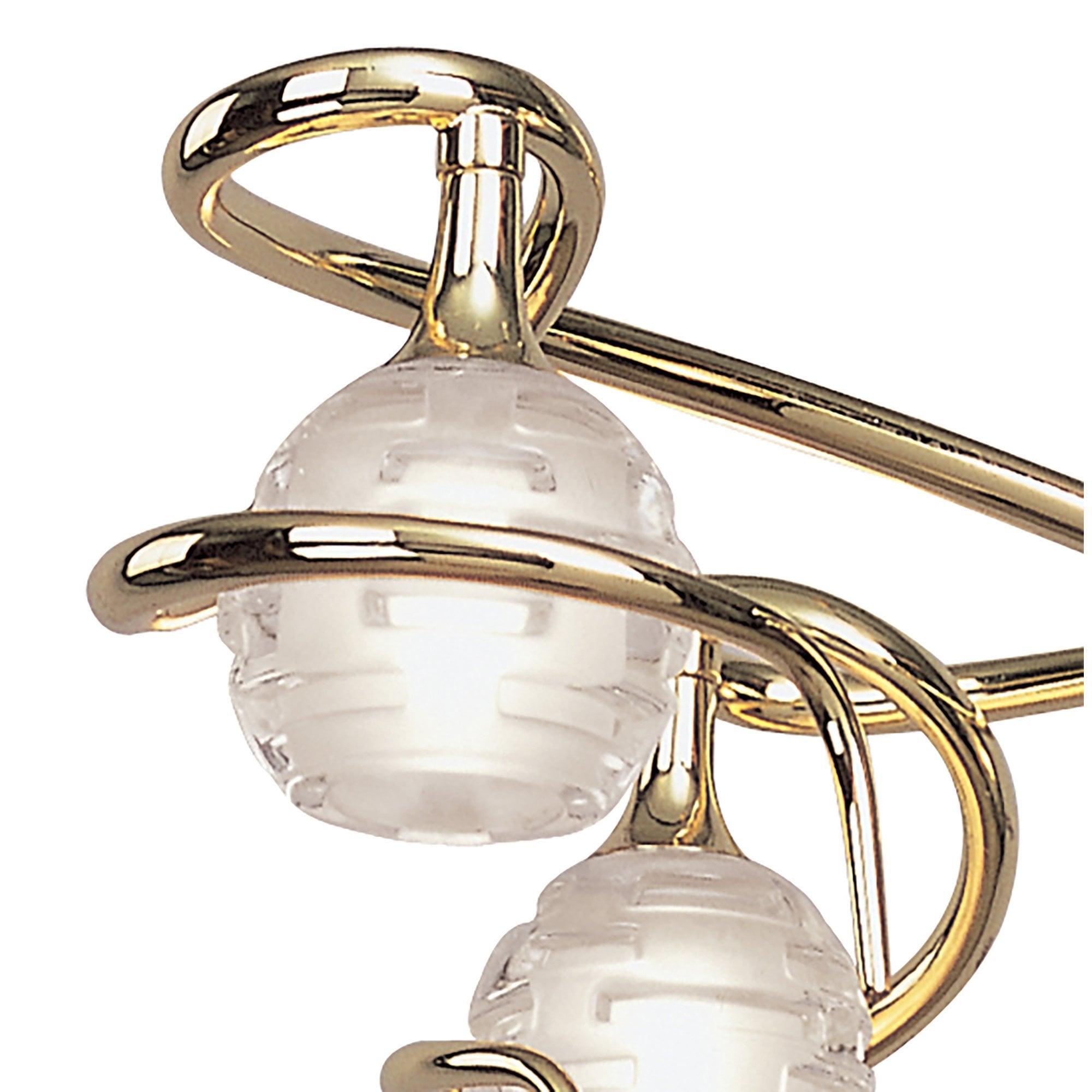 M0080PB Dali Telescopic Pendant Convertible To Semi Flush 4 Light G9 Polished Brass