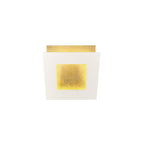 M8111 Dalia 14cm Wall Lamp 12W LED Gold/White