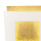 M8111 Dalia 14cm Wall Lamp 12W LED Gold/White