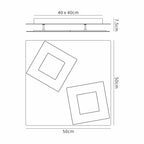 M8160 Dalia 50cm Ceiling 48W LED White