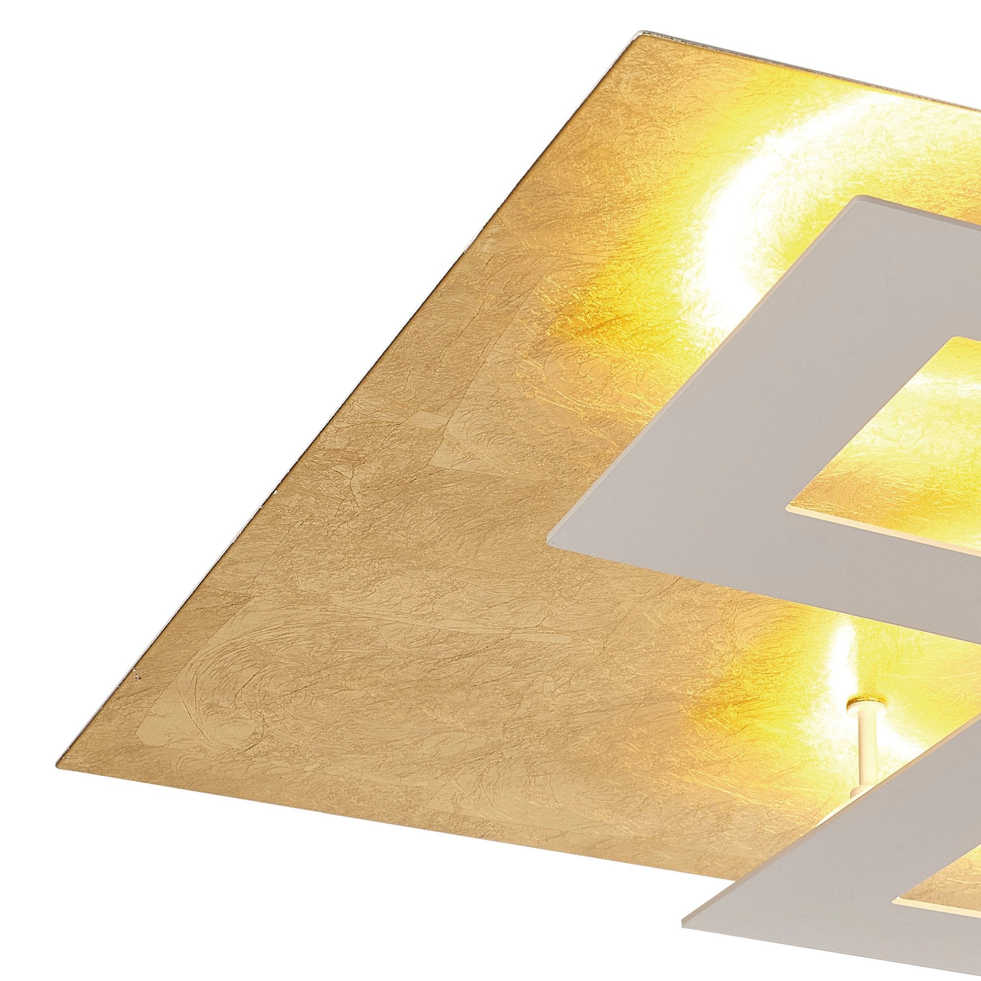 M8161 Dalia 50cm Ceiling 48W LED Gold/White