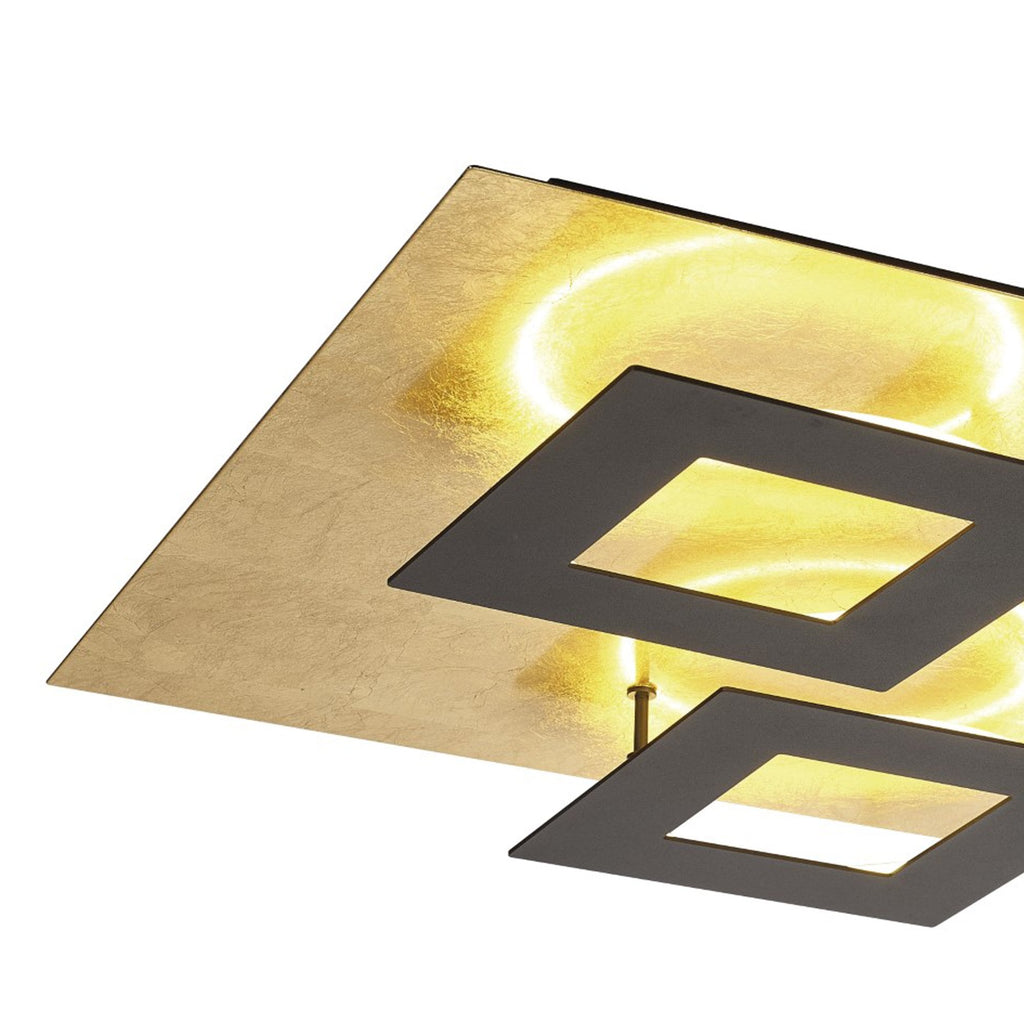 M8162 Dalia 50cm Ceiling 48W LED Gold/Black