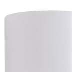 M6523 Davos Outdoor Round Wall Lamp 2 x 6W LED Sand White