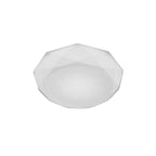 M5111 Diamante Flush Ceiling 21W LED White Acrylic