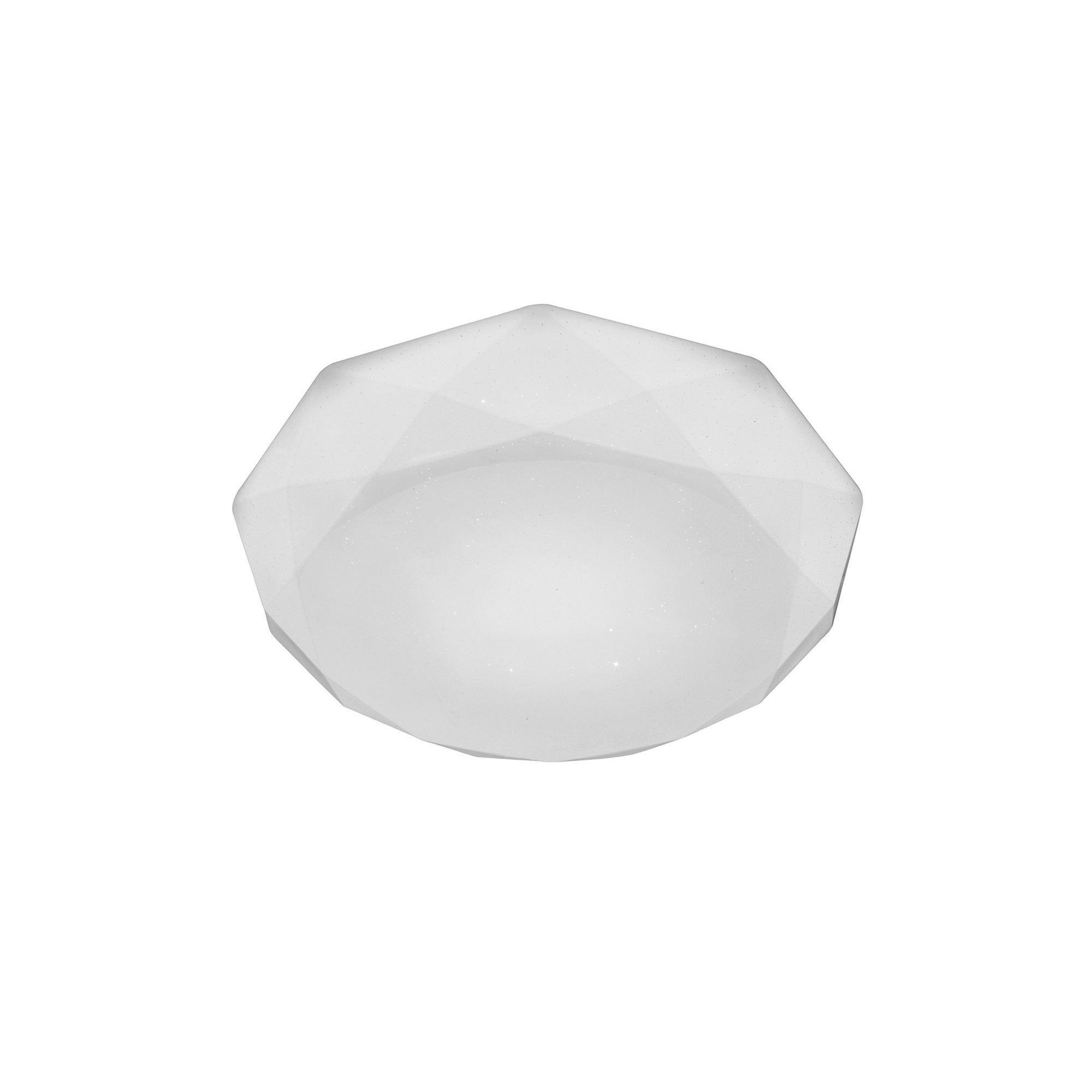 M5111 Diamante Flush Ceiling 21W LED White Acrylic