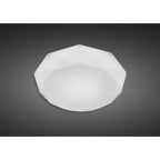 M5111 Diamante Flush Ceiling 21W LED White Acrylic