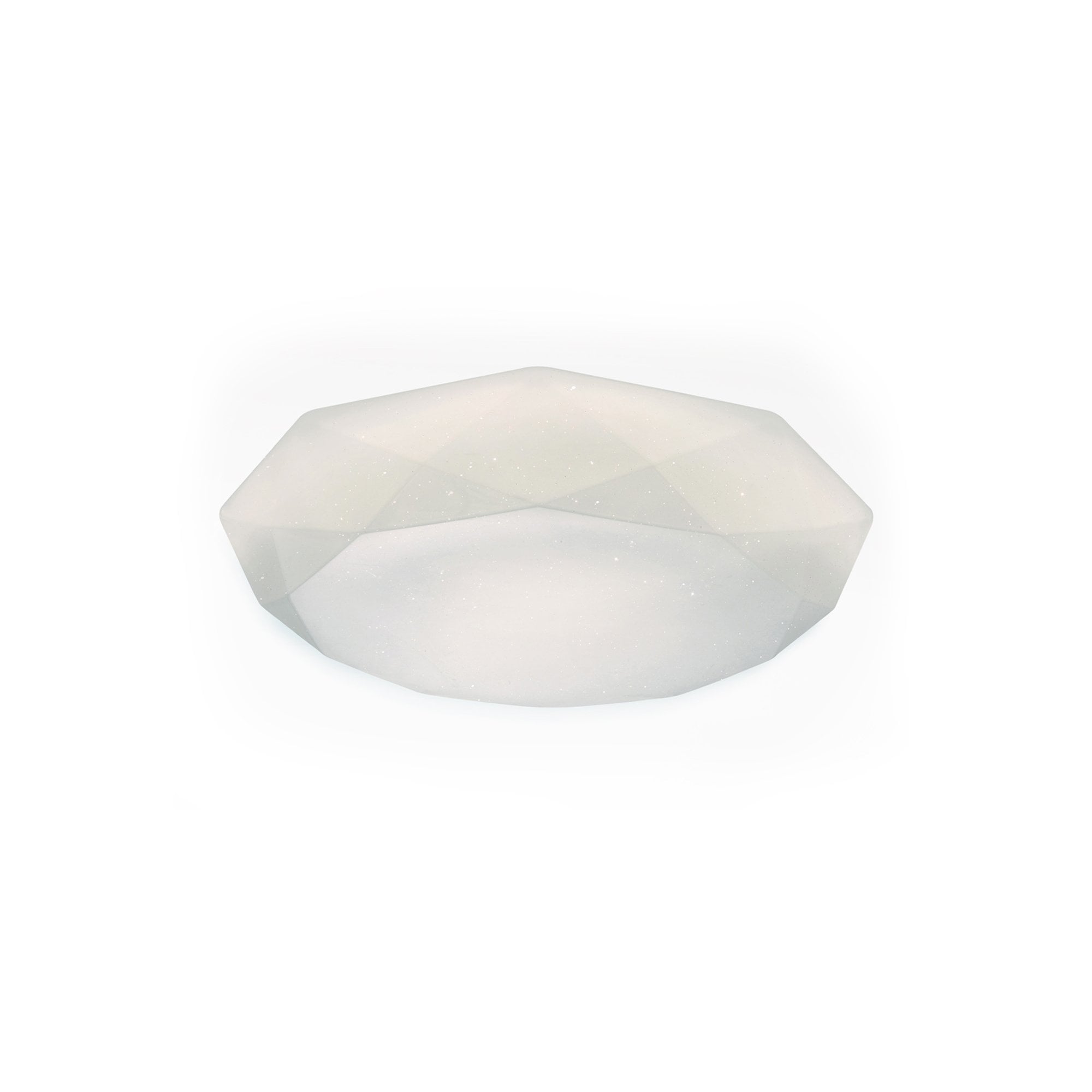 M5113 Diamante Flush Ceiling 21W LED White Acrylic