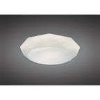 M5113 Diamante Flush Ceiling 21W LED White Acrylic