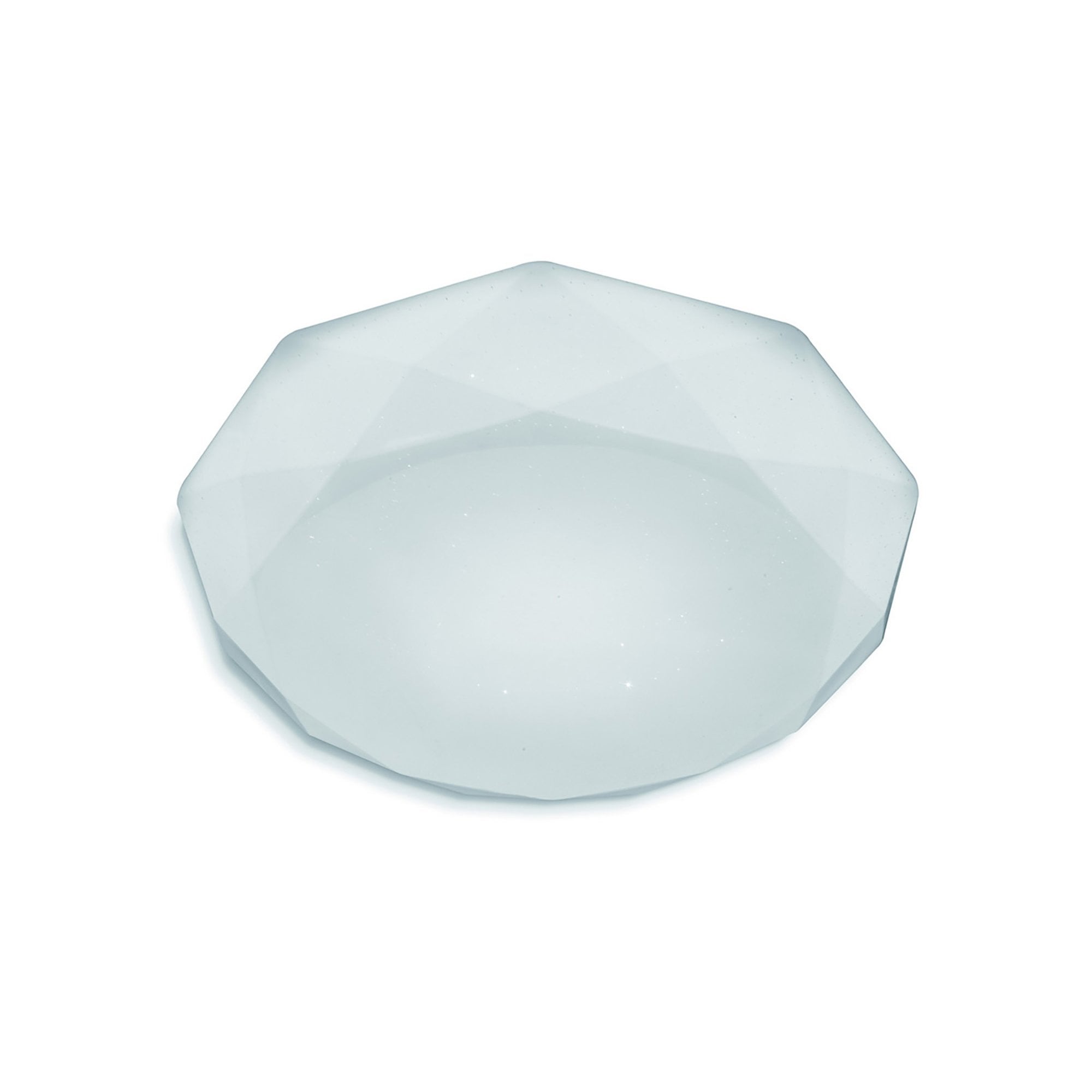 M5113 Diamante Flush Ceiling 21W LED White Acrylic