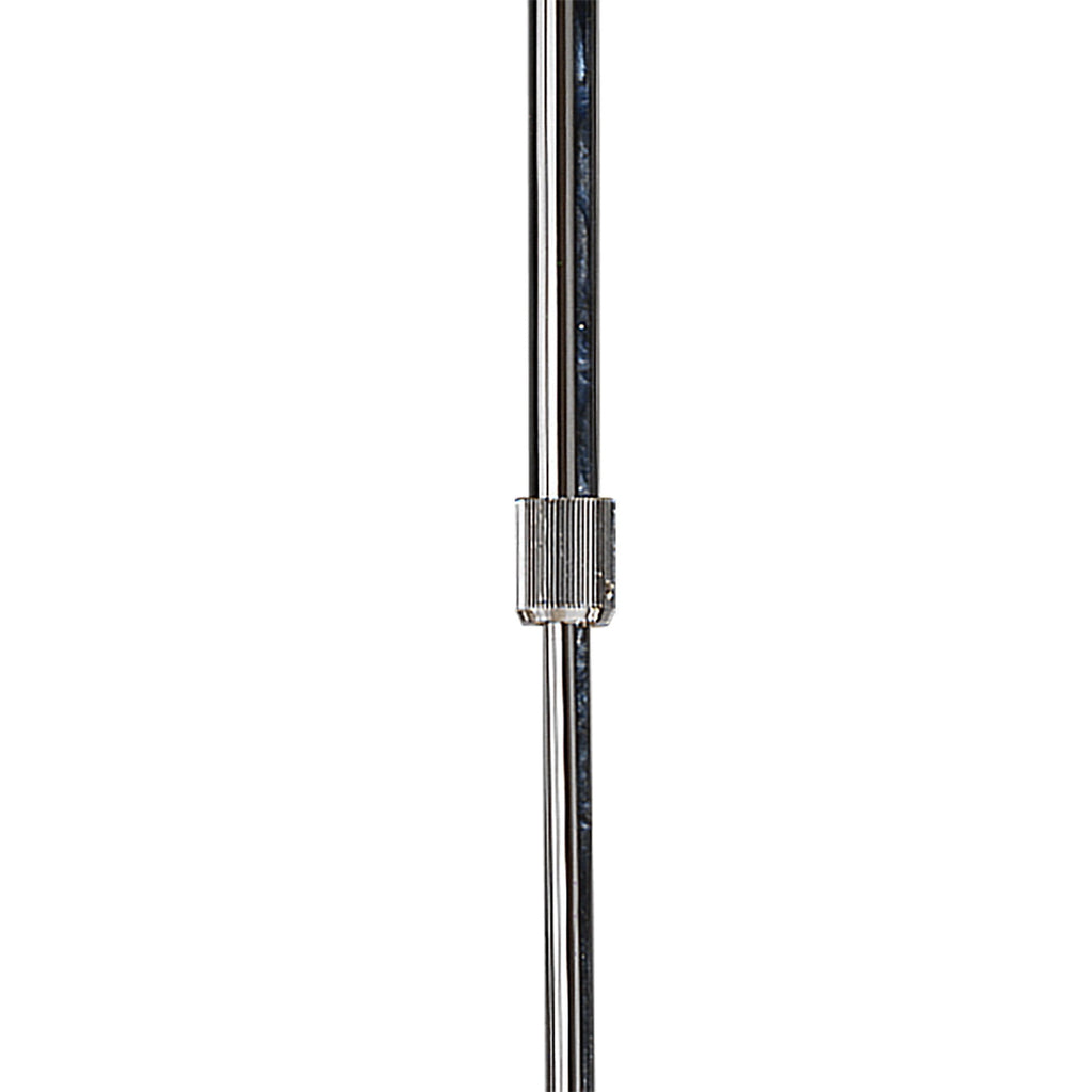 M0388 Duna E27 Rectangular Pendant 2 Arm 6 Light E27 Polished Chrome/White Acrylic