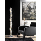 M0397 Duna E27 Linear Pendant 4 Light E27 Bar Polished Chrome White Acrylic