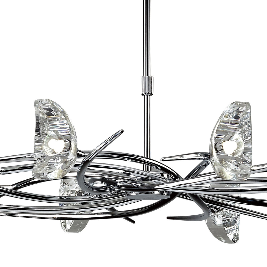 M1450 Eclipse Telescopic 8 Light G9 Polished Chrome