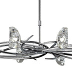 M1450 Eclipse Telescopic 8 Light G9 Polished Chrome