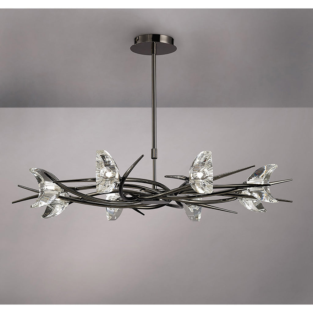 M1450BC Eclipse Telescopic 8 Light G9 Black Chrome