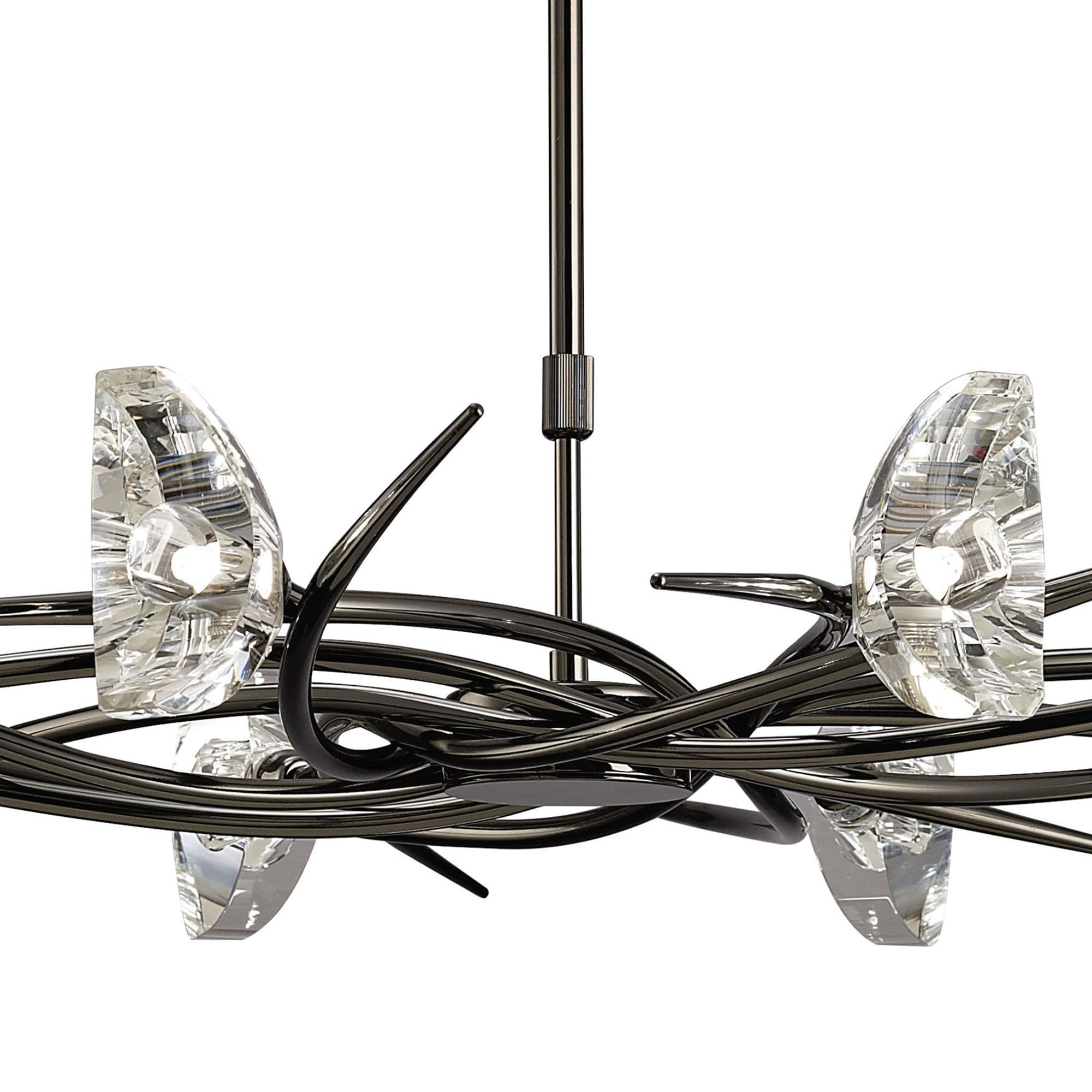 M1450BC Eclipse Telescopic 8 Light G9 Black Chrome