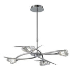 M1453 Eclipse Telescopic Convertible To Semi Flush 4 Light G9 Polished Chrome