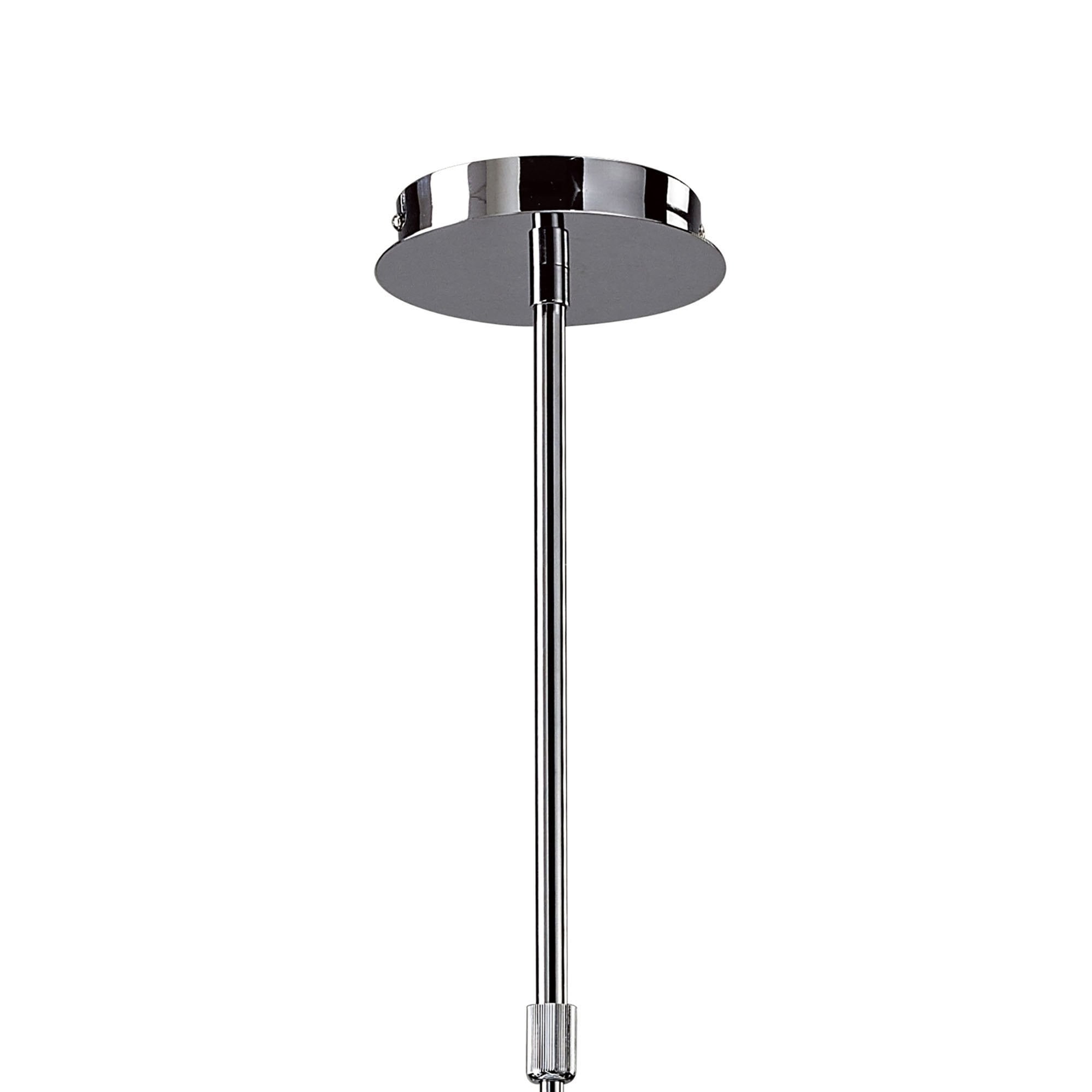 M1453 Eclipse Telescopic Convertible To Semi Flush 4 Light G9 Polished Chrome