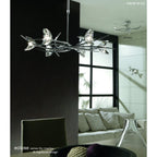 M1453BC Eclipse Telescopic Convertible To Semi Flush 4 Light G9 Black Chrome
