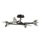 M1453BC Eclipse Telescopic Convertible To Semi Flush 4 Light G9 Black Chrome
