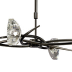 M1453BC Eclipse Telescopic Convertible To Semi Flush 4 Light G9 Black Chrome