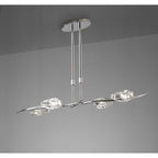 M1456 Eclipse Linear Telescopic 4 Light G9 Bar Polished Chrome