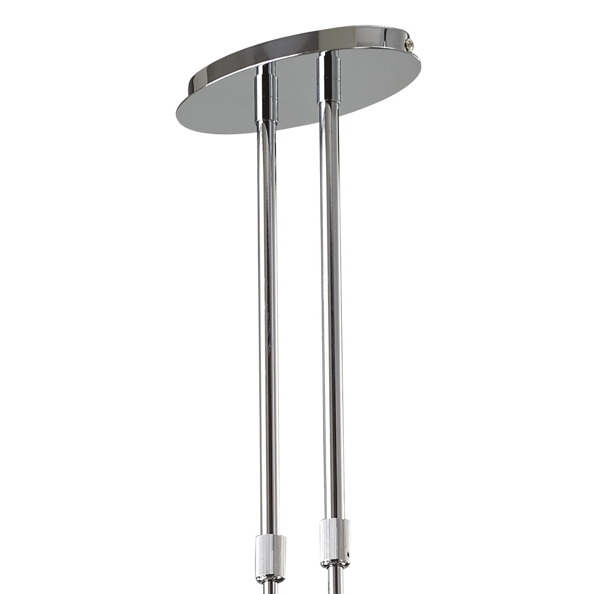 M1456 Eclipse Linear Telescopic 4 Light G9 Bar Polished Chrome