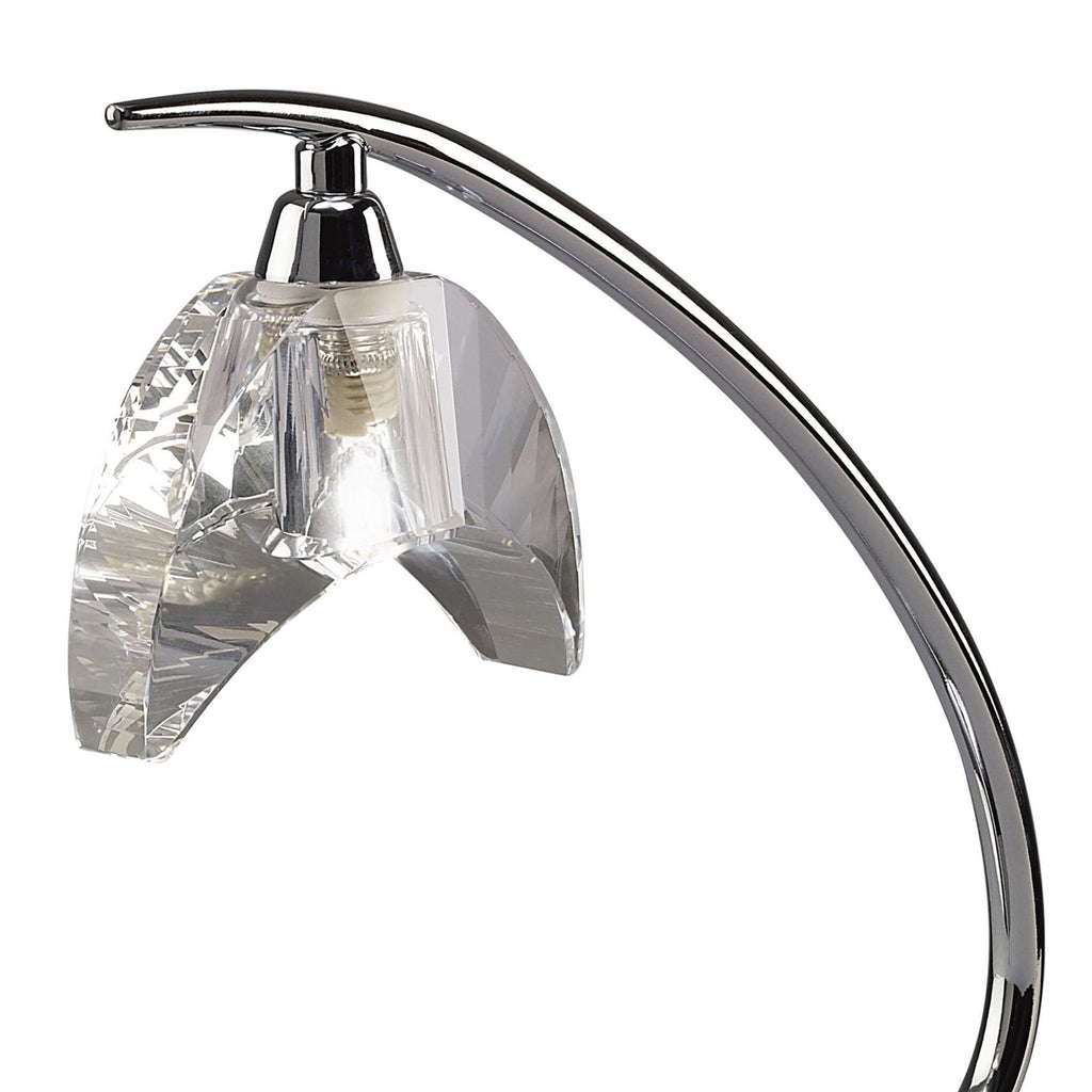 M1458 Eclipse Table Lamp 1 Light G9 Small Polished Chrome