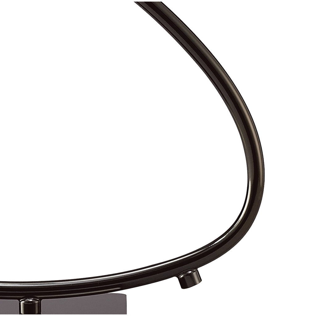 M1458BC Eclipse Table Lamp 1 Light G9 Small Black Chrome