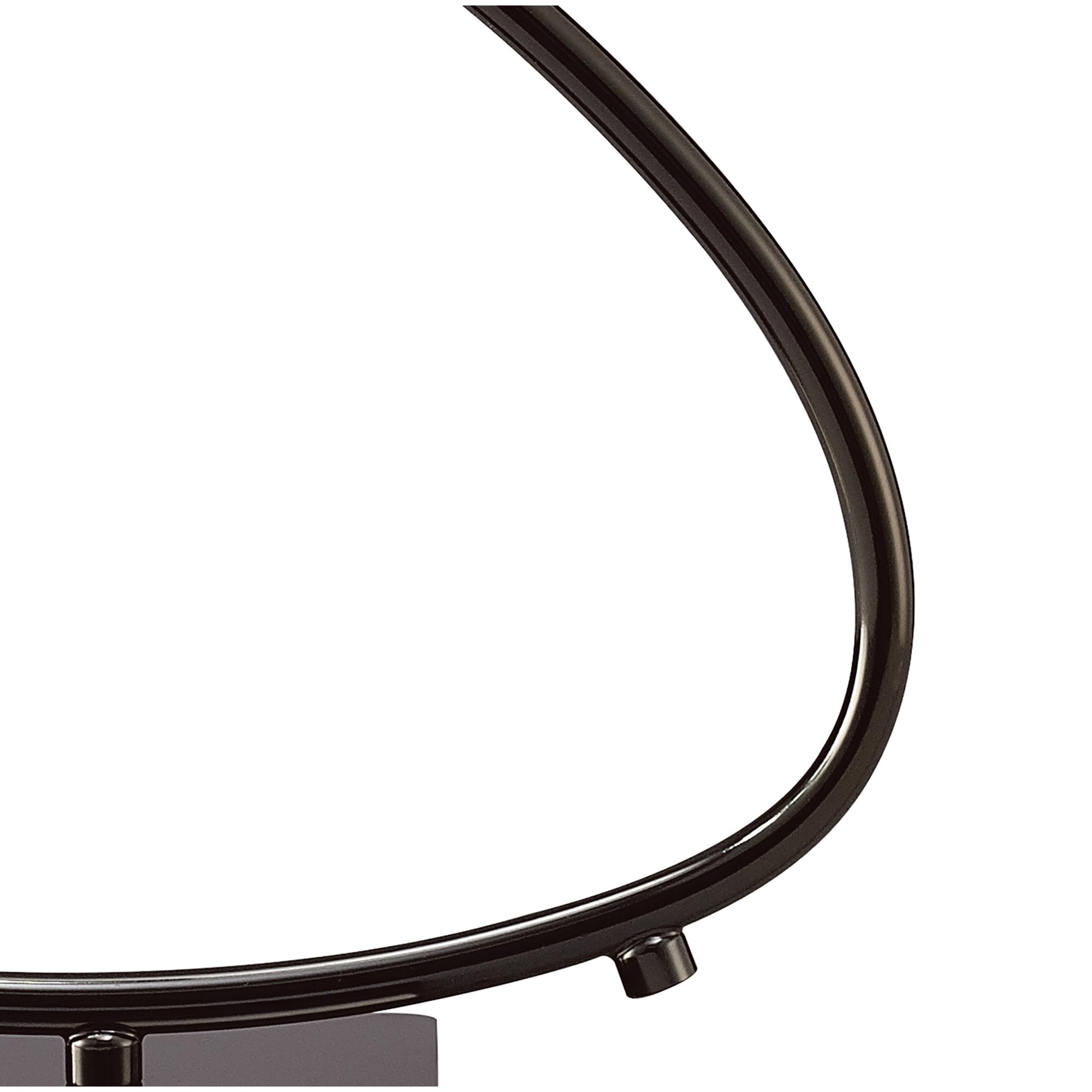 M1458BC Eclipse Table Lamp 1 Light G9 Small Black Chrome