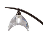 M1458BC Eclipse Table Lamp 1 Light G9 Small Black Chrome
