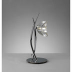 M1459 Eclipse Tall Table Lamp 1 Light G9 Polished Chrome