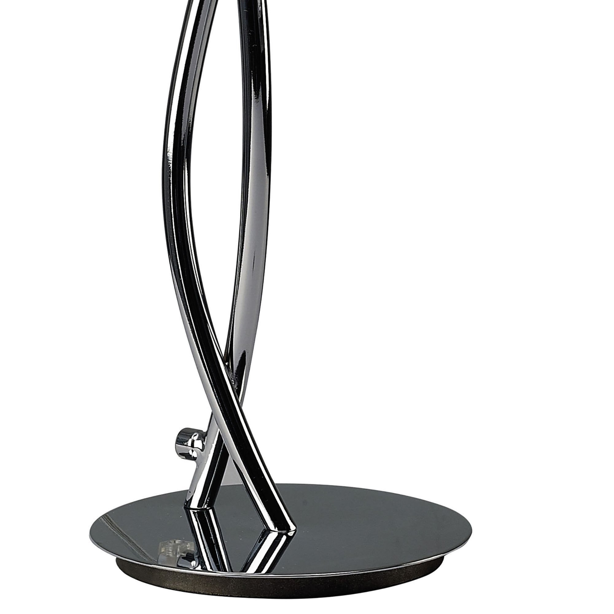M1459 Eclipse Tall Table Lamp 1 Light G9 Polished Chrome